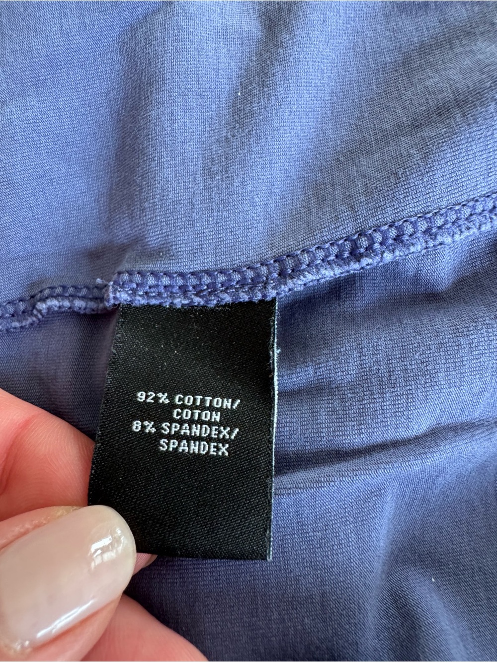 Lafayette 148 Classic Base Layer Scoop Neck Tank Top - Blue - Picture 5 of 6